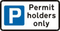 Permit holders only
