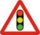 Traffic lights sign