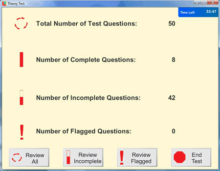 Theory test simulator Theory test simulator