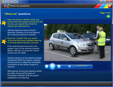 Practical driving test show me tell me ford focus #9