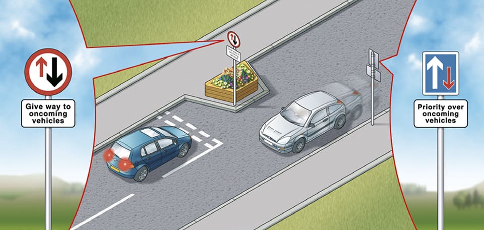 Highway Code Rule 153 illustration