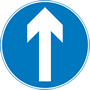 Ahead only