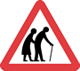 Frail pedestrians likely