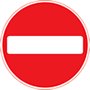 No entry sign