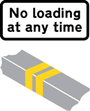 No loading or unloading at any time