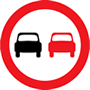 No overtaking sign