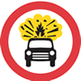 No vehicles carrying explosive