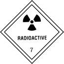 Vehicles carrying radioactive substance
