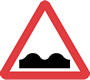 Uneven road