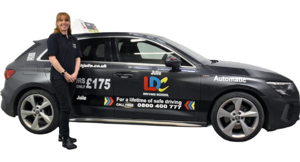 Julie Kane Driving Lesson Vehicle
