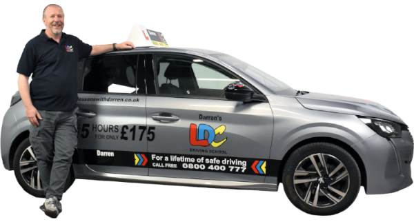 Darren Little Driving Lesson Vehicle