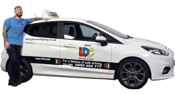 Jonny McCreadie Driving Lesson Vehicle