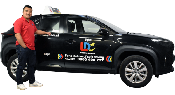 Sujan Ale Magar Driving Lesson Vehicle