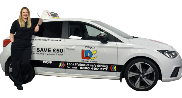 Patrycja Miazga Driving Lesson Vehicle