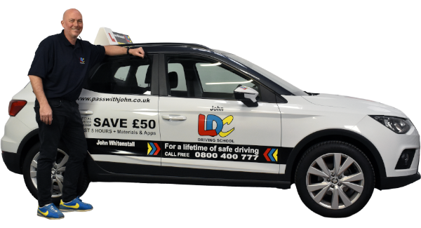 John Whitenstall Driving Lesson Vehicle