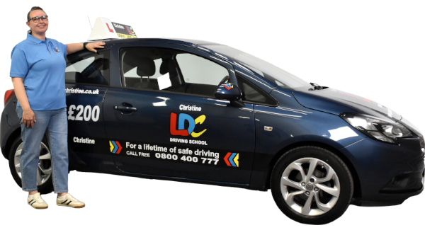 Christine Gordon Driving Lesson Vehicle