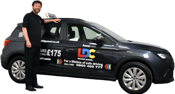 Pawel Lesniak Driving Lesson Vehicle