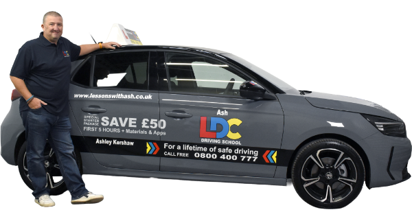 Ash Kershaw Driving Lesson Vehicle