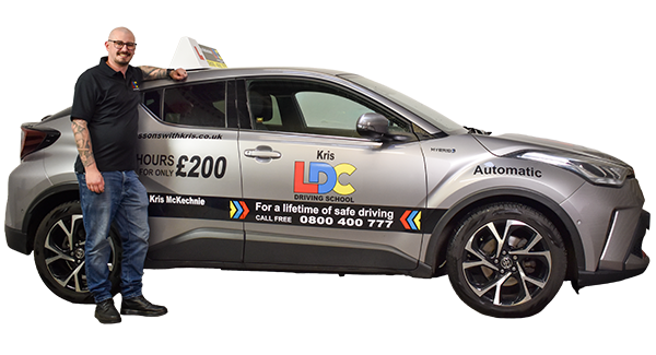 Kris McKechnie Driving Lessons Kris McKechnie Driving Lesson Vehicle