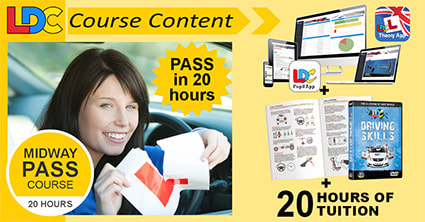 Midway semi-intensive 20 hours driving course