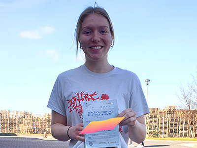 Sara Strain's Driving Test Pass Testimonial