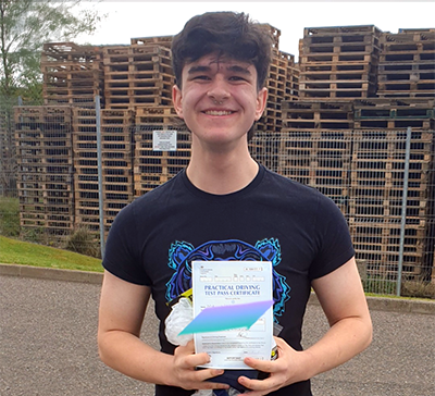 William Tyler's Driving Test Pass Testimonial