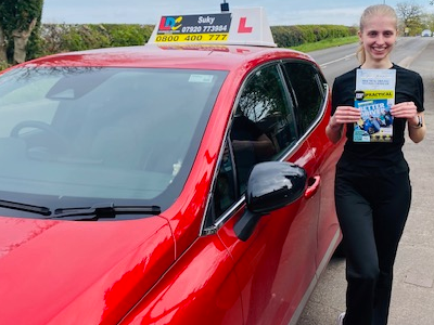 Ellie Northover's Driving Test Pass Testimonial
