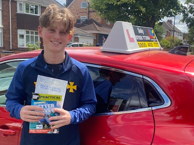 Tommy Duxbury's Driving Test Pass Testimonial