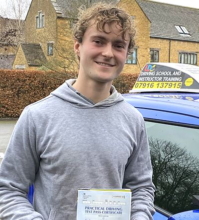 Alex Pyle's Driving Test Pass Testimonial