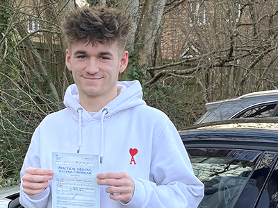 Rees Brunt's Driving Test Pass Testimonial