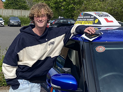 Harry Gentle's Driving Test Pass Testimonial