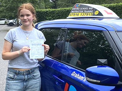 Emma Jaffe's Driving Test Pass Testimonial