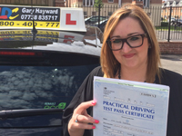 Claire - South Kirkby's Testimonial