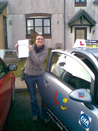 Miss Sarah Lasbury's Testimonial