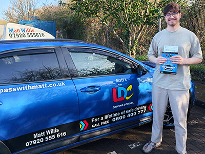 Jonny's Driving Test Pass Testimonial