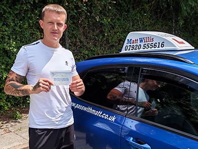 Sam's Driving Test Pass Testimonial