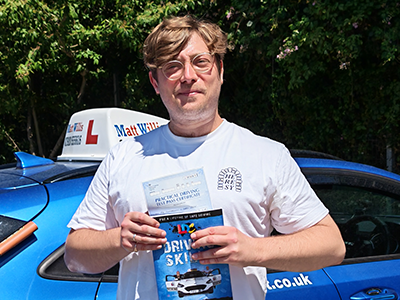 Somerset 's Driving Test Pass Testimonial