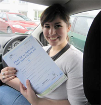 Mel passed in Jan's Testimonial