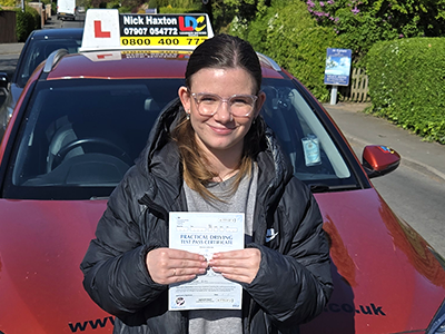 Emma Guilliatt's Driving Test Pass Testimonial