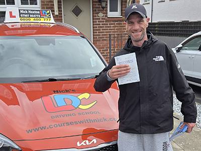 John's Driving Test Pass Testimonial