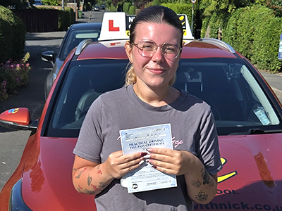 Annabelle Robinson's Driving Test Pass Testimonial