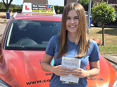 Lucy Bulbeck's Driving Test Pass Testimonial