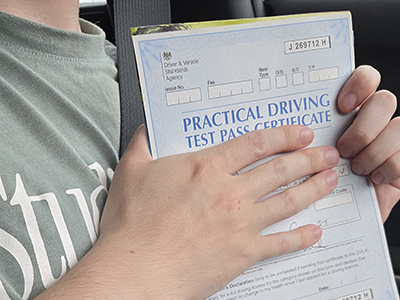 Will's Driving Test Pass Testimonial