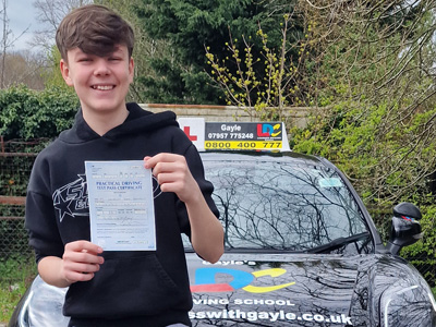 Charley's Driving Test Pass Testimonial