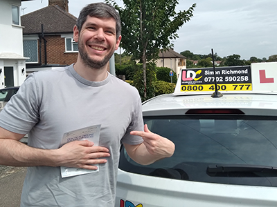 Andrew Straw's Driving Test Pass Testimonial