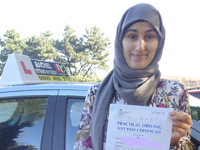Saher Hussain's Testimonial