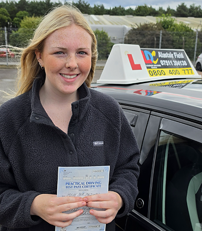 Imogen's Driving Test Pass Testimonial