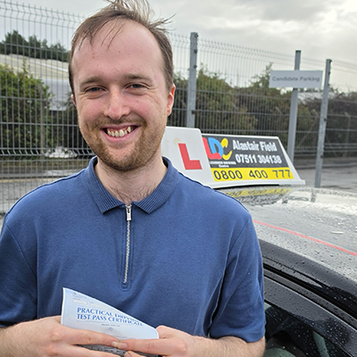 James's Driving Test Pass Testimonial