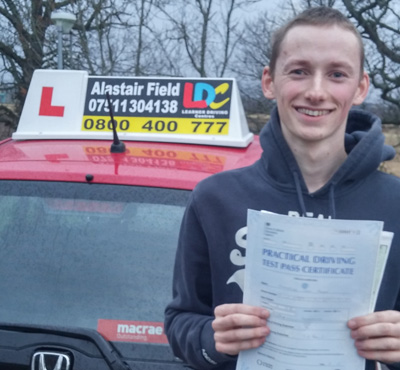 Charlie Alen from Lairg's Testimonial