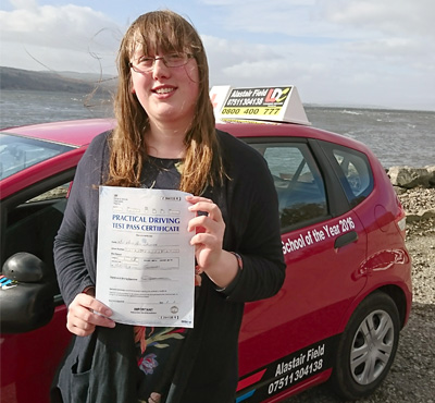 Mairi Skinner from North Kessock's Testimonial